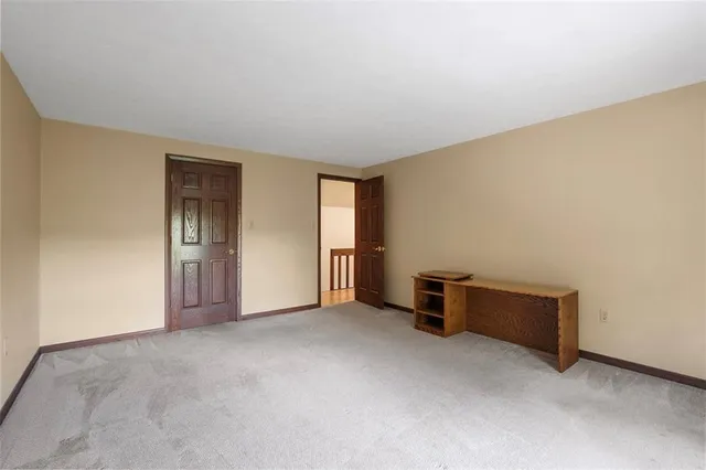 a view of empty room