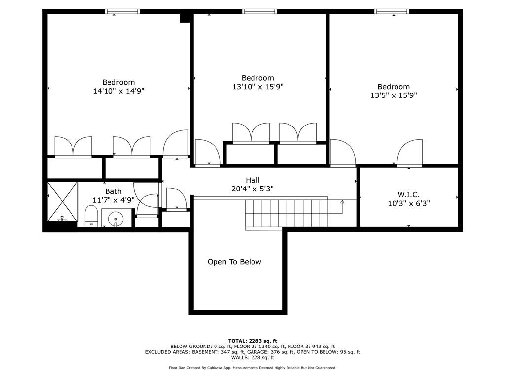 2582 Grouse Ridge, Unit A Wexford, PA 15090 - Photo 43 of 44 Upper Level Floor Plan