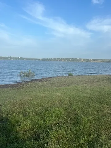 a view of an ocean and beach