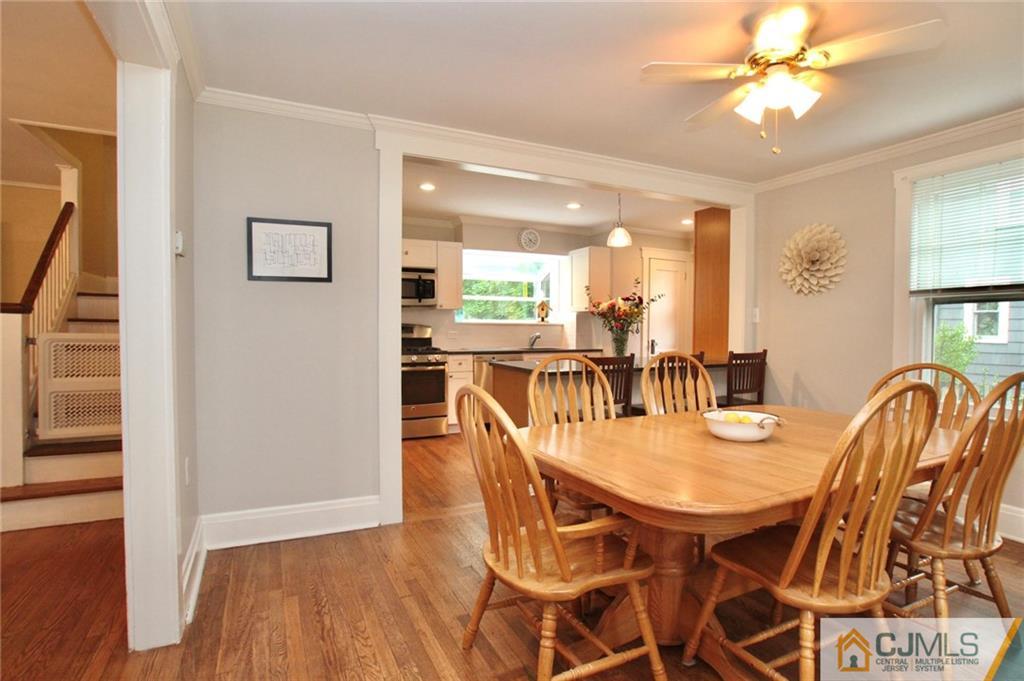 117 Russell Road Fanwood, NJ 07023 - Photo 5 of 22 a dining room with furniture and wooden floor