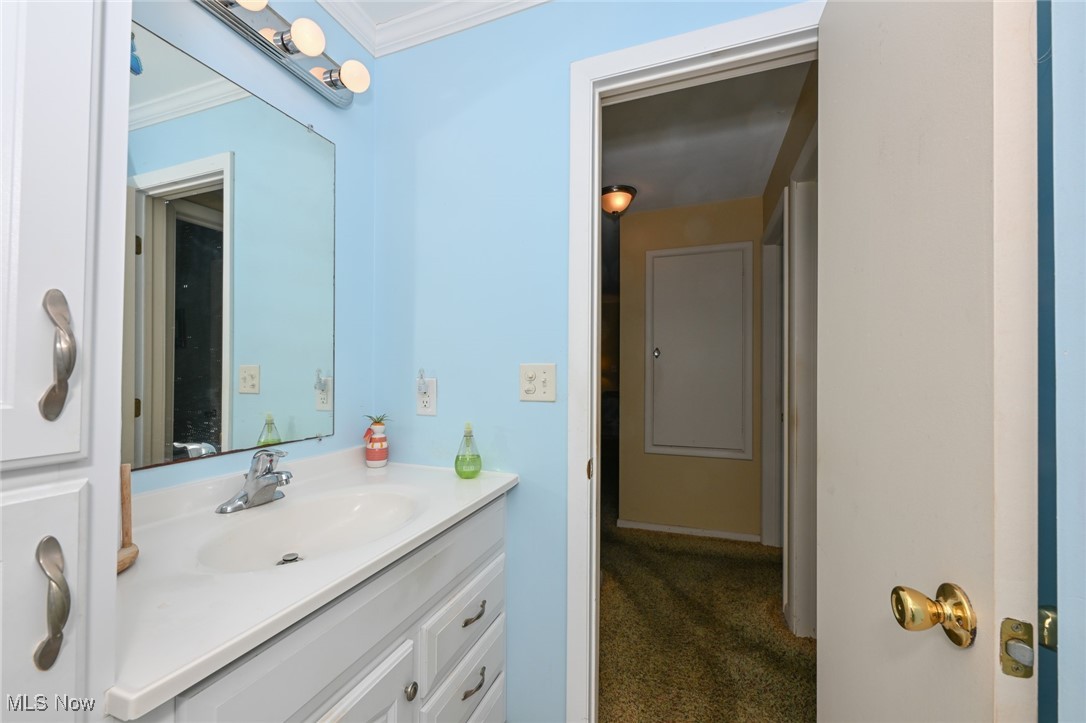 8555 Hillside Road Independence, OH 44131 - Photo 16 of 34 Another angle of hallway bathroom.