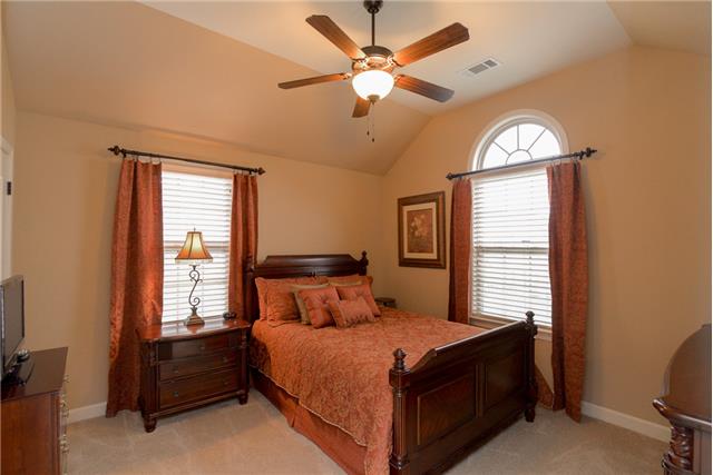 168 Circuit Road Franklin, TN 37064 - Photo 14 of 20 Bedroom 3 also has a vaulted ceiling, ceiling fan, 2 inch blinds and is attached to a Jack-n-Jill bath.