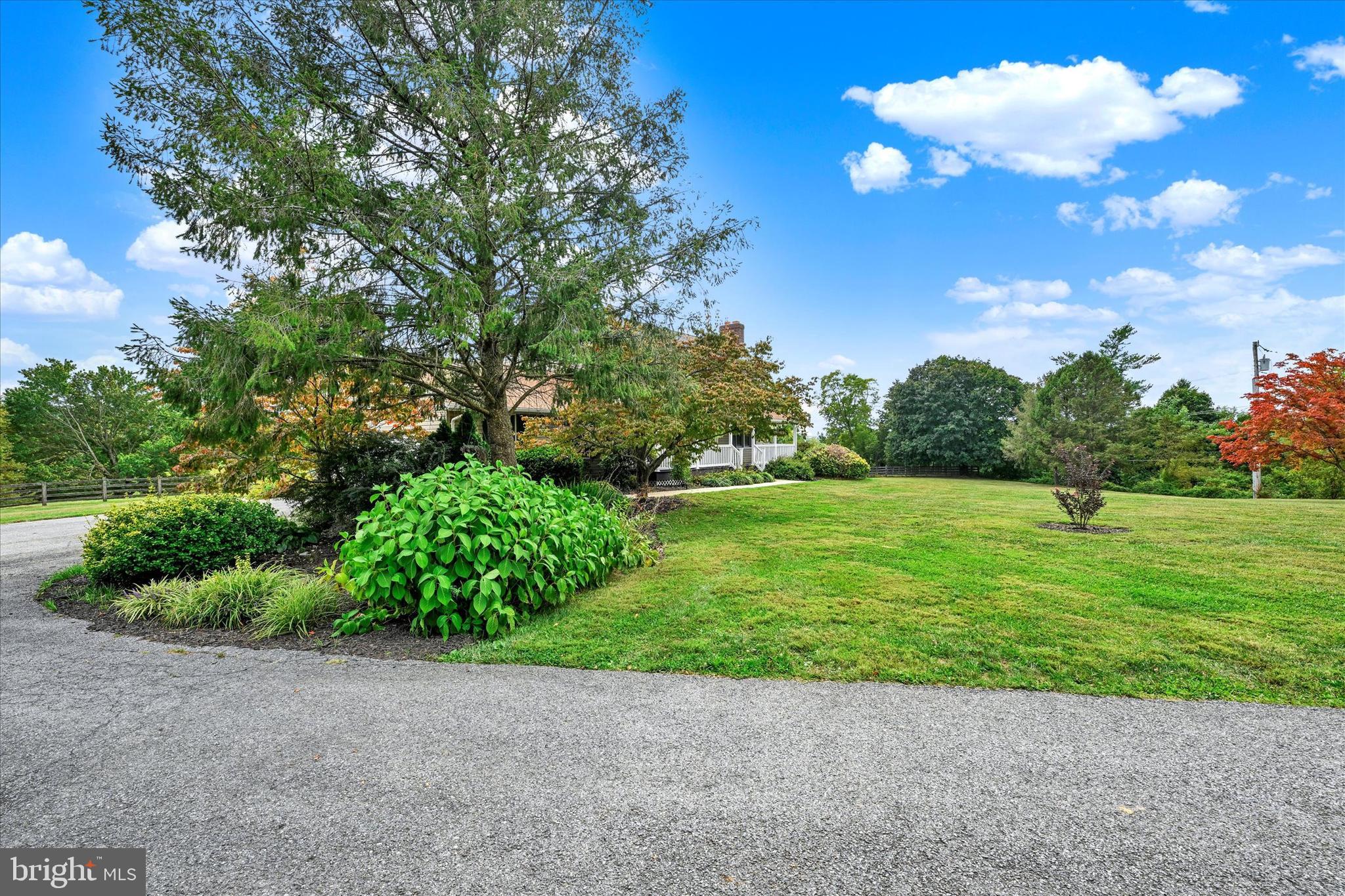 1485 Bachmans Valley Road Westminster, MD 21158 - Photo 40 of 60 a view of a garden with a tree in the background