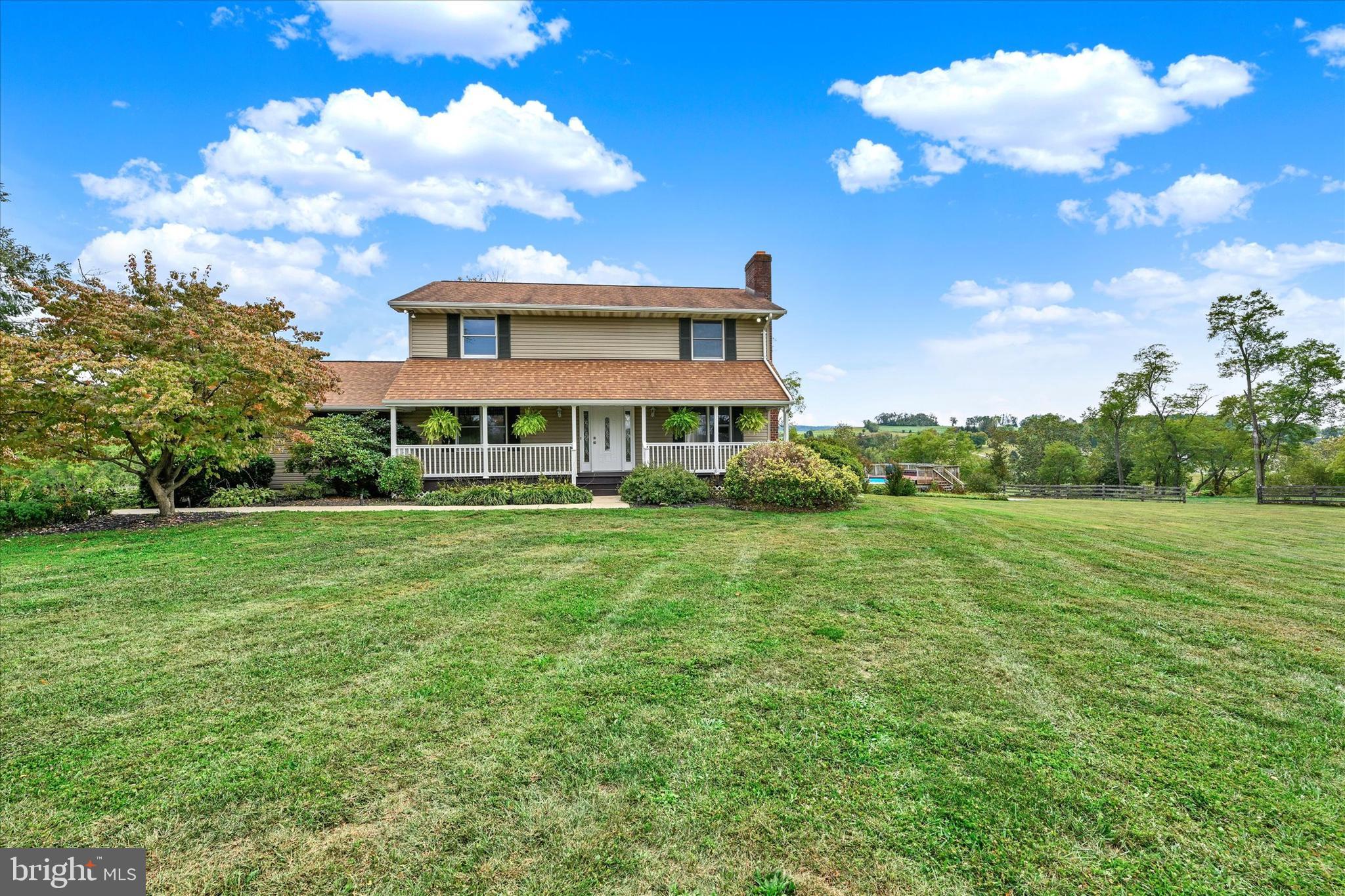 1485 Bachmans Valley Road Westminster, MD 21158 - Photo 42 of 60 a front view of a house with garden