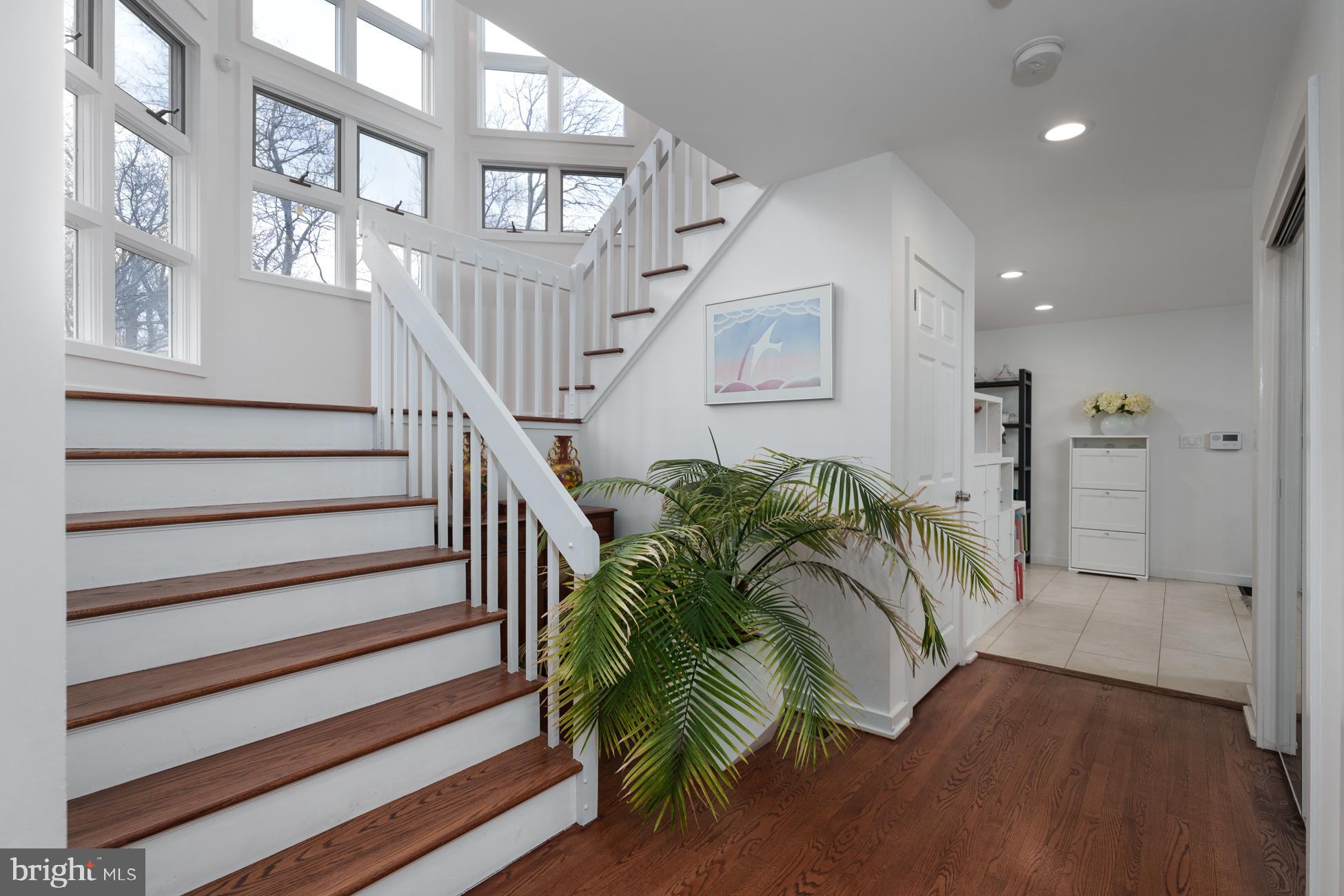 6 Andrews Lane Princeton, NJ 08540 - Photo 12 of 27 a view of entryway and hall with wooden floor