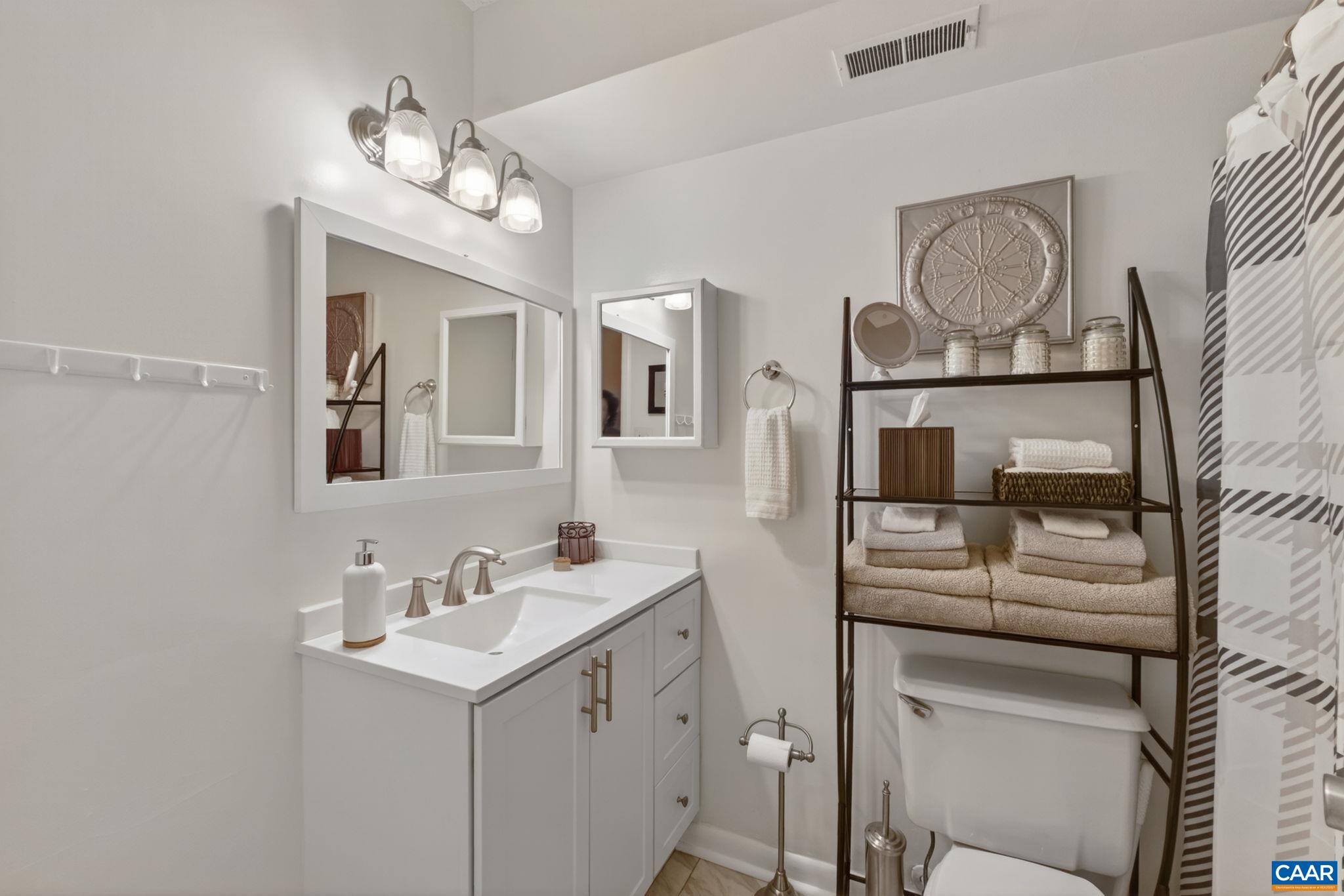 114 Turtle Creek Road, Unit 4 Charlottesville, VA 22901 - Photo 19 of 41 a bathroom with a sink and a mirror