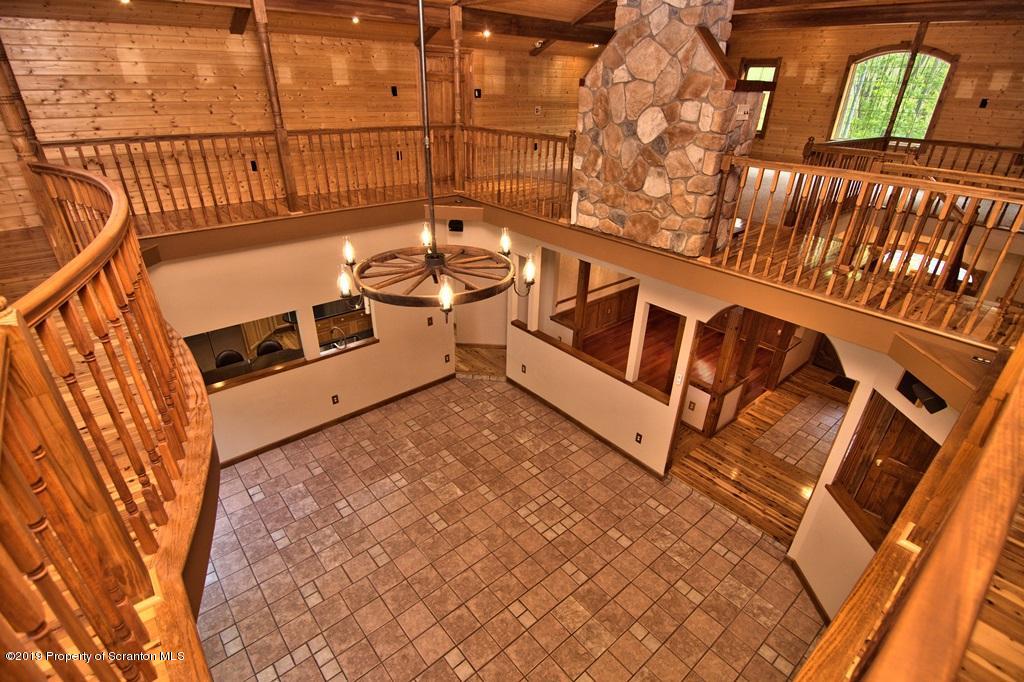 16 Pine Ridge Road Tunkhannock, PA 18657 - Photo 57 of 86 a view of a balcony with wooden floor