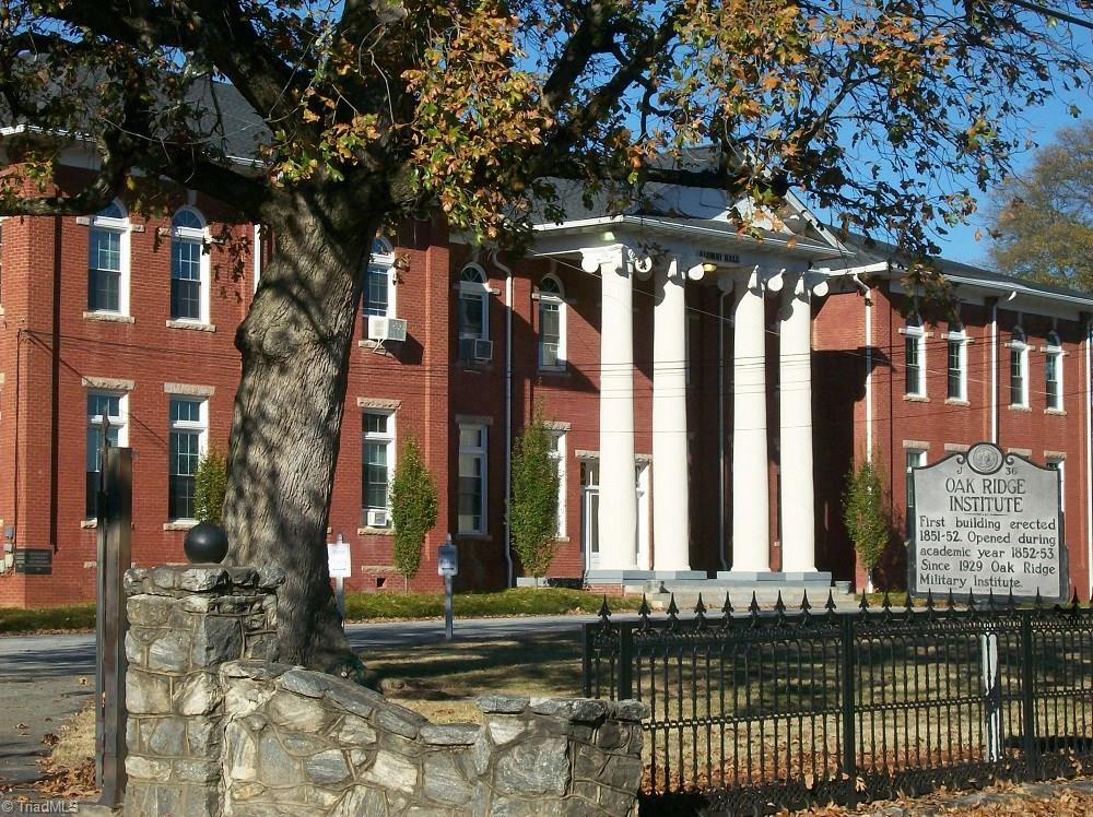 6395 Gumwood Road Oak Ridge, NC 27310 - Photo 8 of 10 Oak Ridge Military Academy has been a landmark for Oak Ridge for centuries.