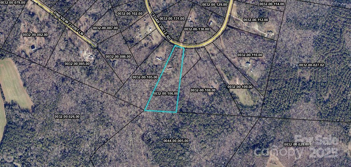 3485 Cedar Circle Road Lancaster, SC 29720 - Photo 35 of 35 a view of a backyard