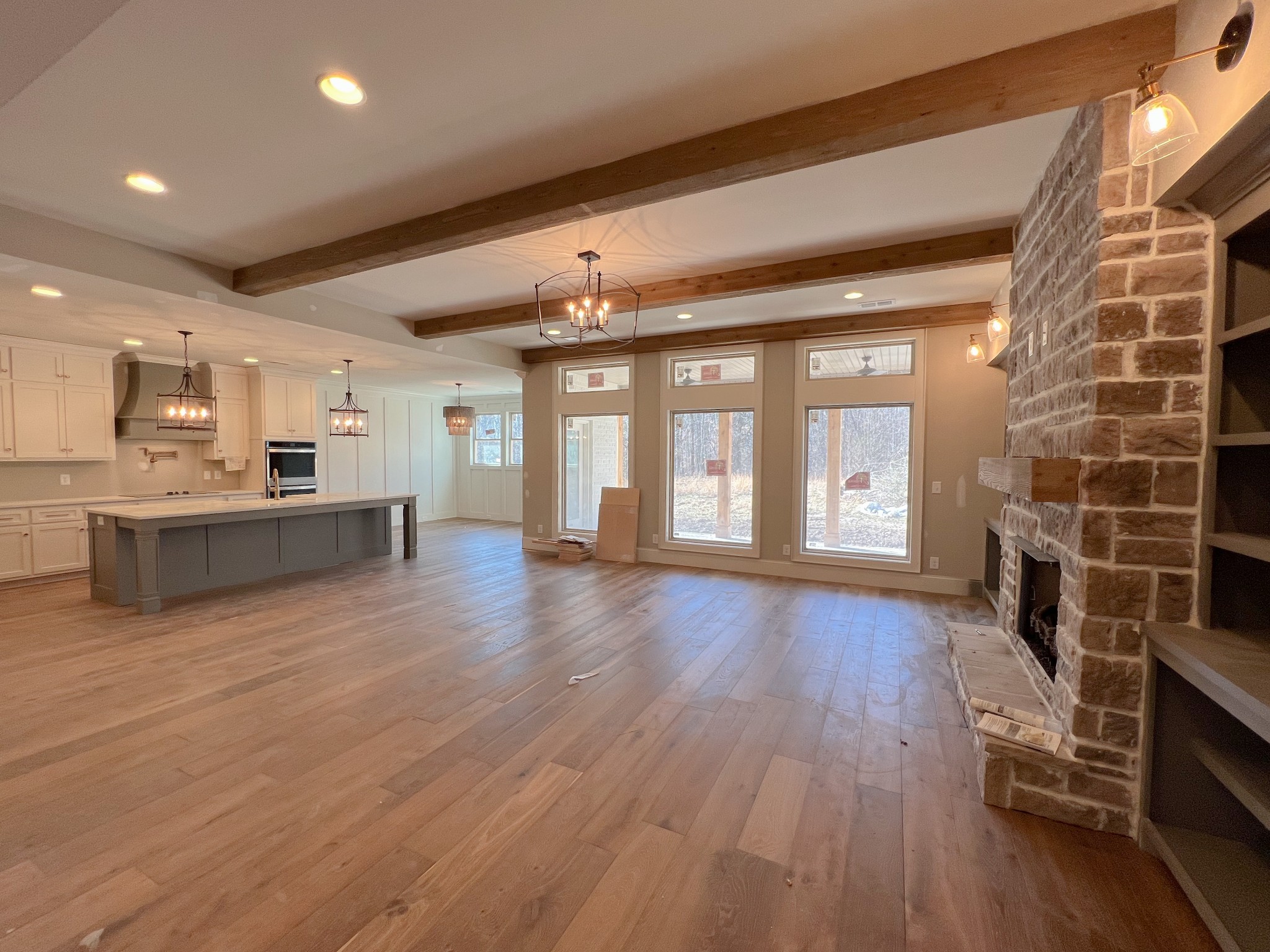 2000 Cairo Bend Road Lebanon, TN 37087 - Photo 9 of 35 a view of a kitchen with furniture and wooden floor