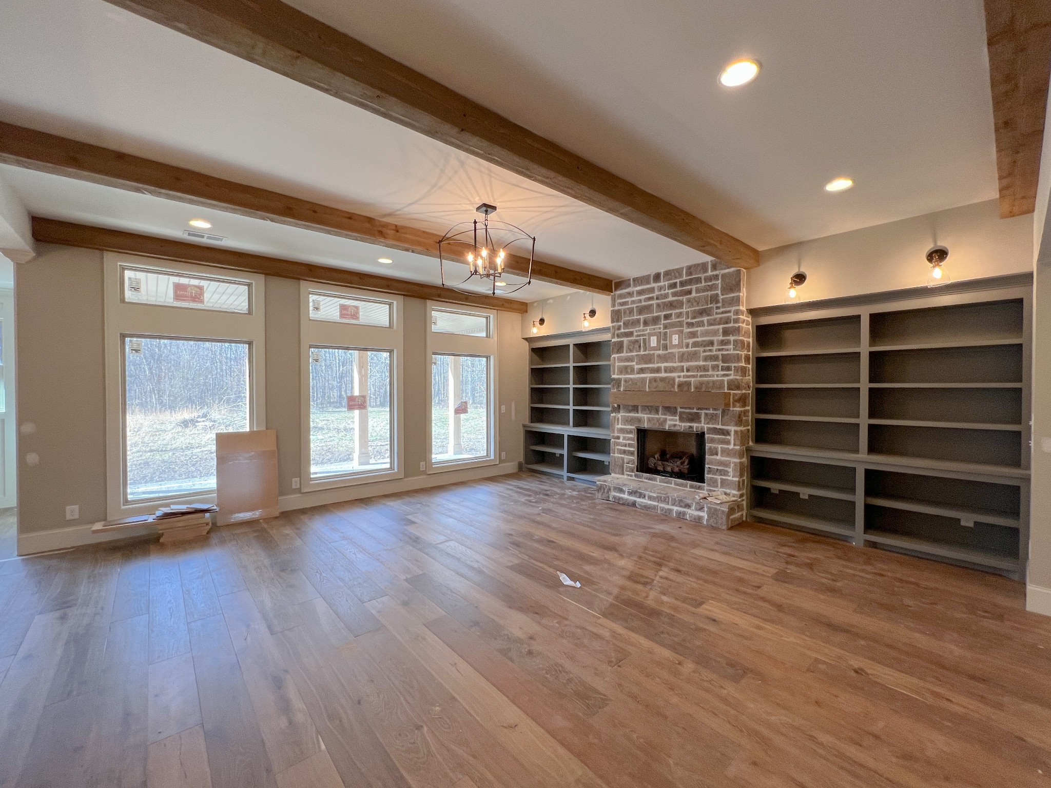 2000 Cairo Bend Road Lebanon, TN 37087 - Photo 10 of 35 a view of an empty room with a window and wooden floor