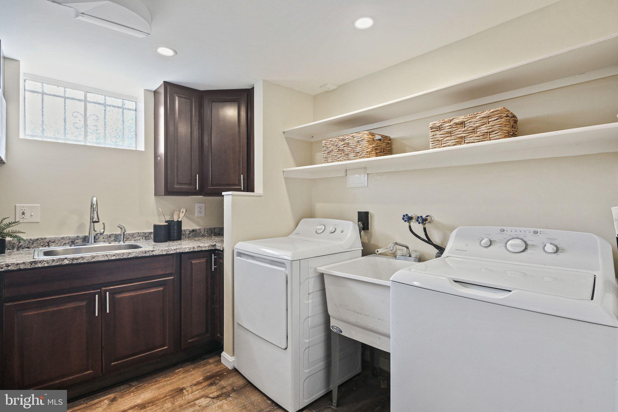 2300 Homestead Drive Silver Spring, MD 20902 - Photo 24 of 37 Lower Level Full Size Washer & Dryer