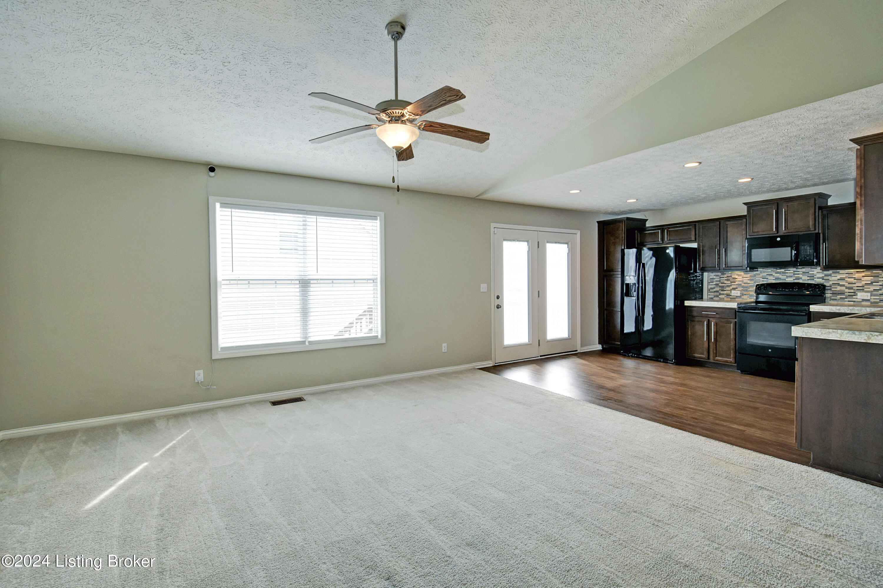 Check out this Family Room/Kitchen!