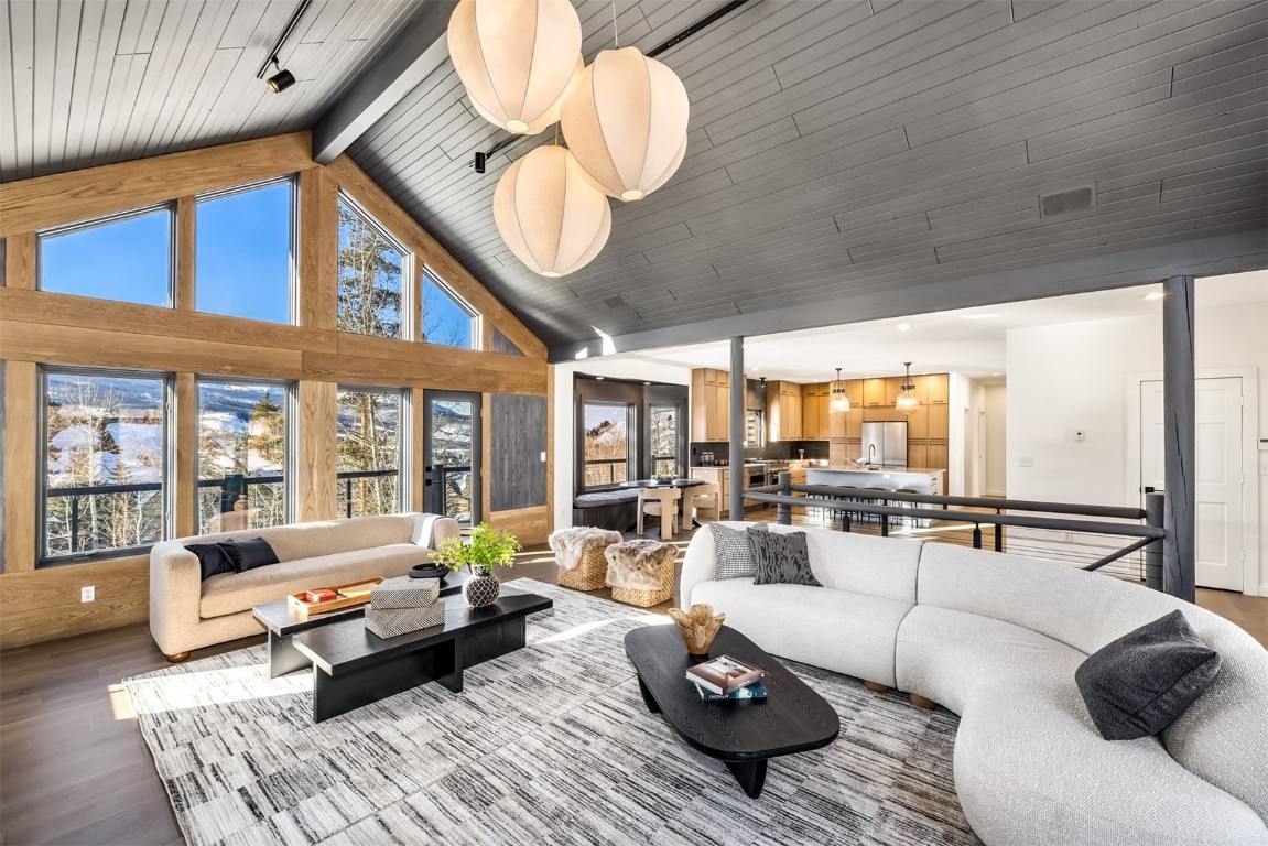 21 Stormwatch Circle Silverthorne, CO 80498 - Photo 29 of 43 a living room with furniture and a large window