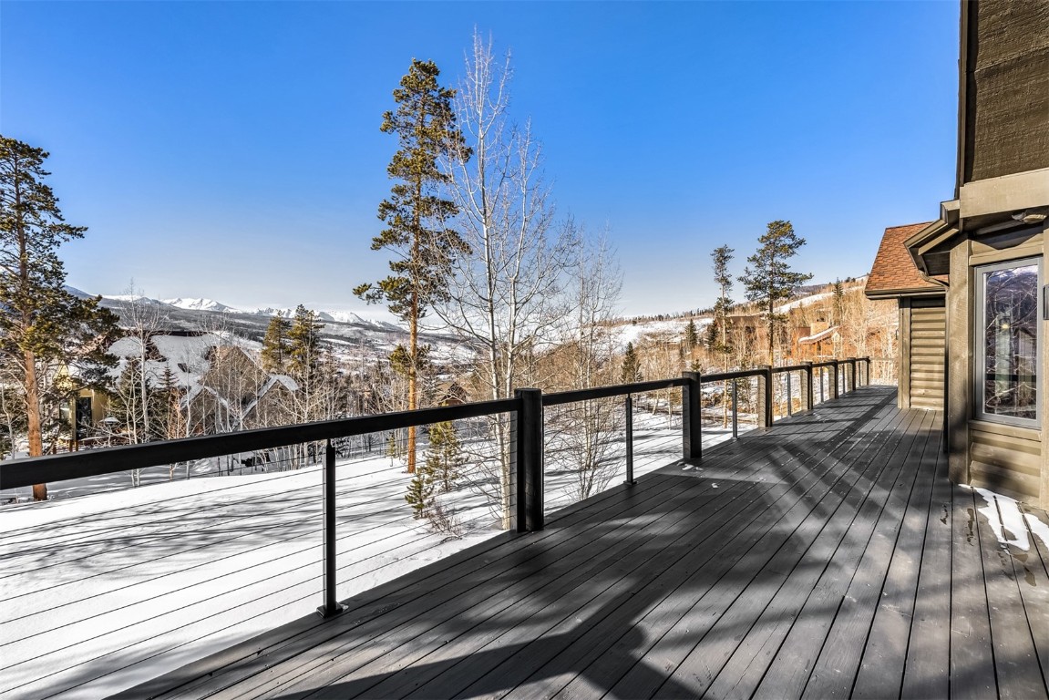 21 Stormwatch Circle Silverthorne, CO 80498 - Photo 30 of 43 a view of a balcony with wooden floor