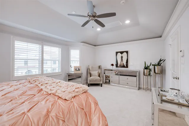a bathroom with a double vanity sink mirror and shower