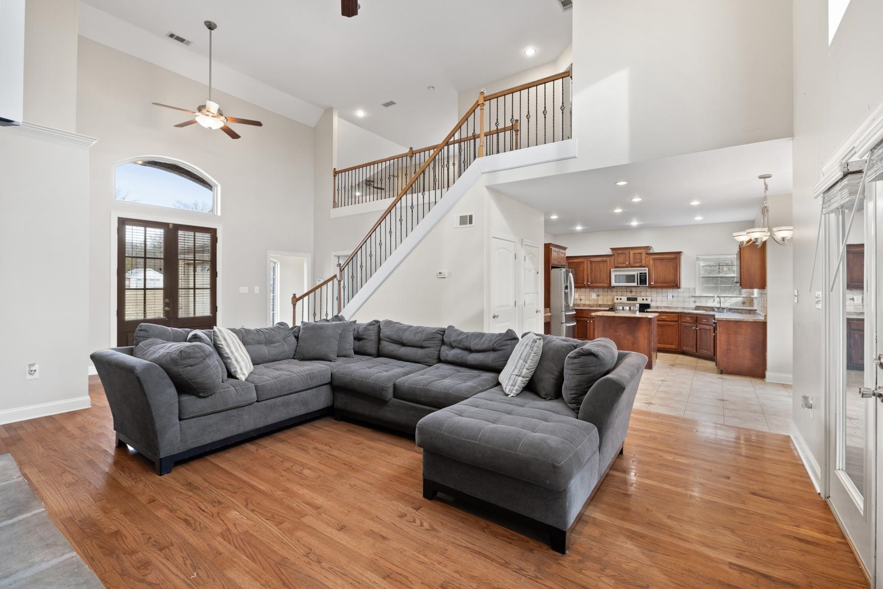 8169 Miller Road Atoka, TN 38004 - Photo 16 of 40 a living room with furniture and a view of kitchen