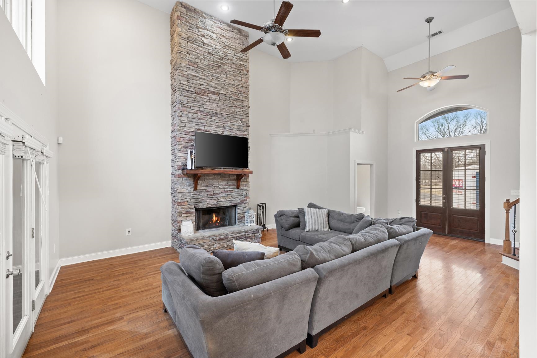 8169 Miller Road Atoka, TN 38004 - Photo 17 of 40 a living room with furniture and a fireplace