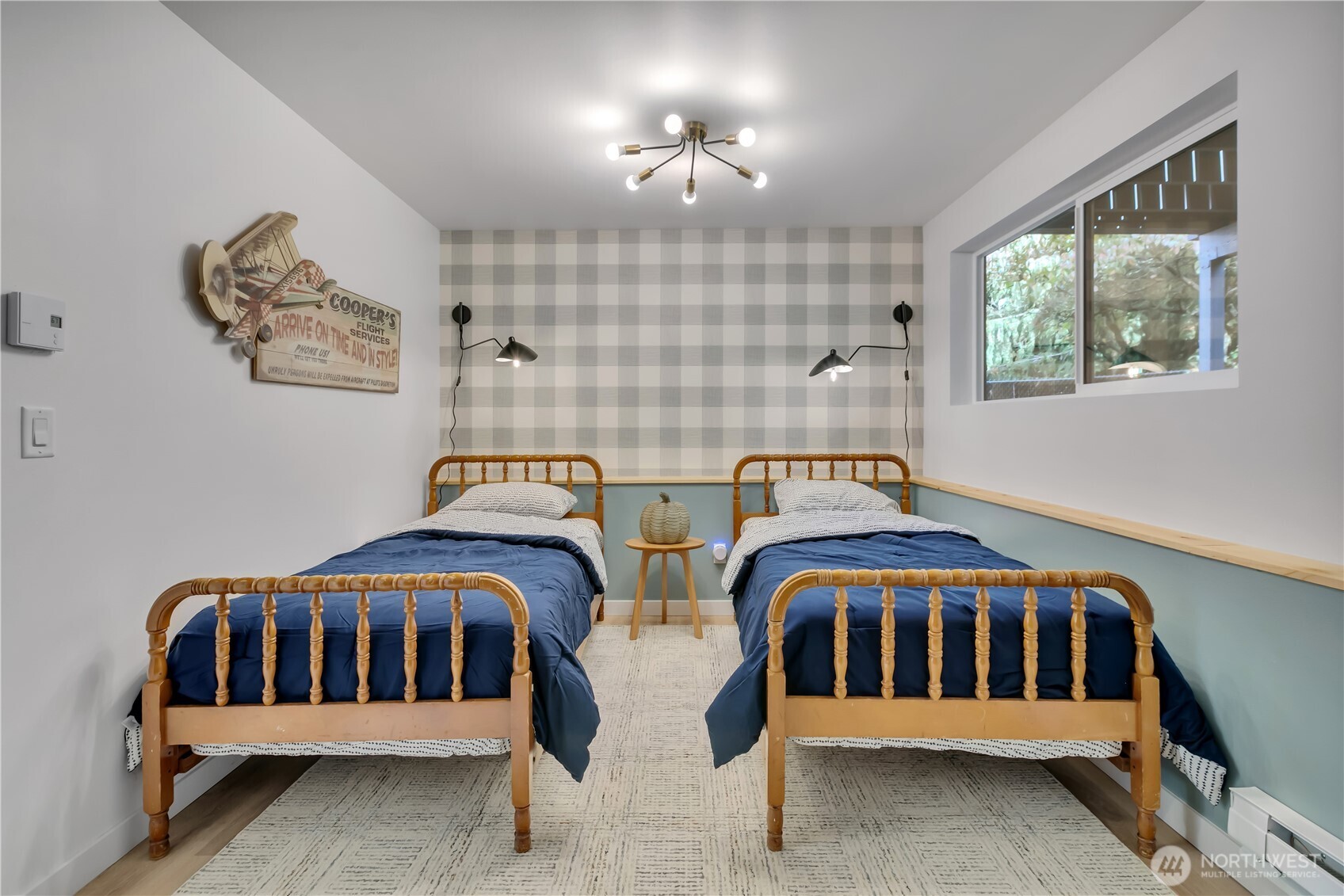 2310 Aberdeen Avenue Northeast Renton, WA 98056 - Photo 26 of 35 a bedroom with two beds and a window