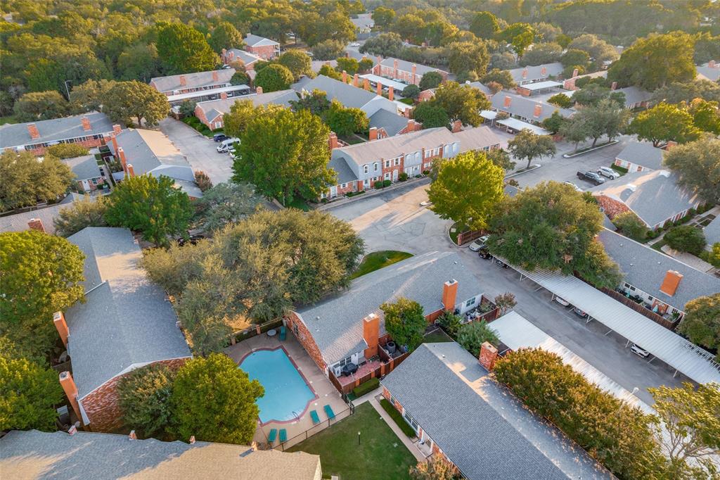 1295 Roaring Springs Road Fort Worth, TX 76114 - Photo 17 of 17 an aerial view of residential houses with outdoor space