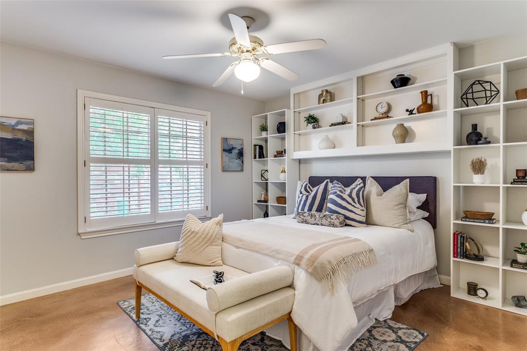 1295 Roaring Springs Road Fort Worth, TX 76114 - Photo 10 of 17 a bedroom with a bed and a large window