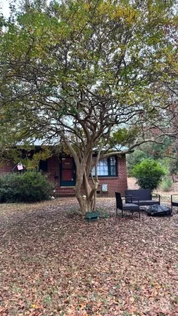 a view of outdoor space with trees