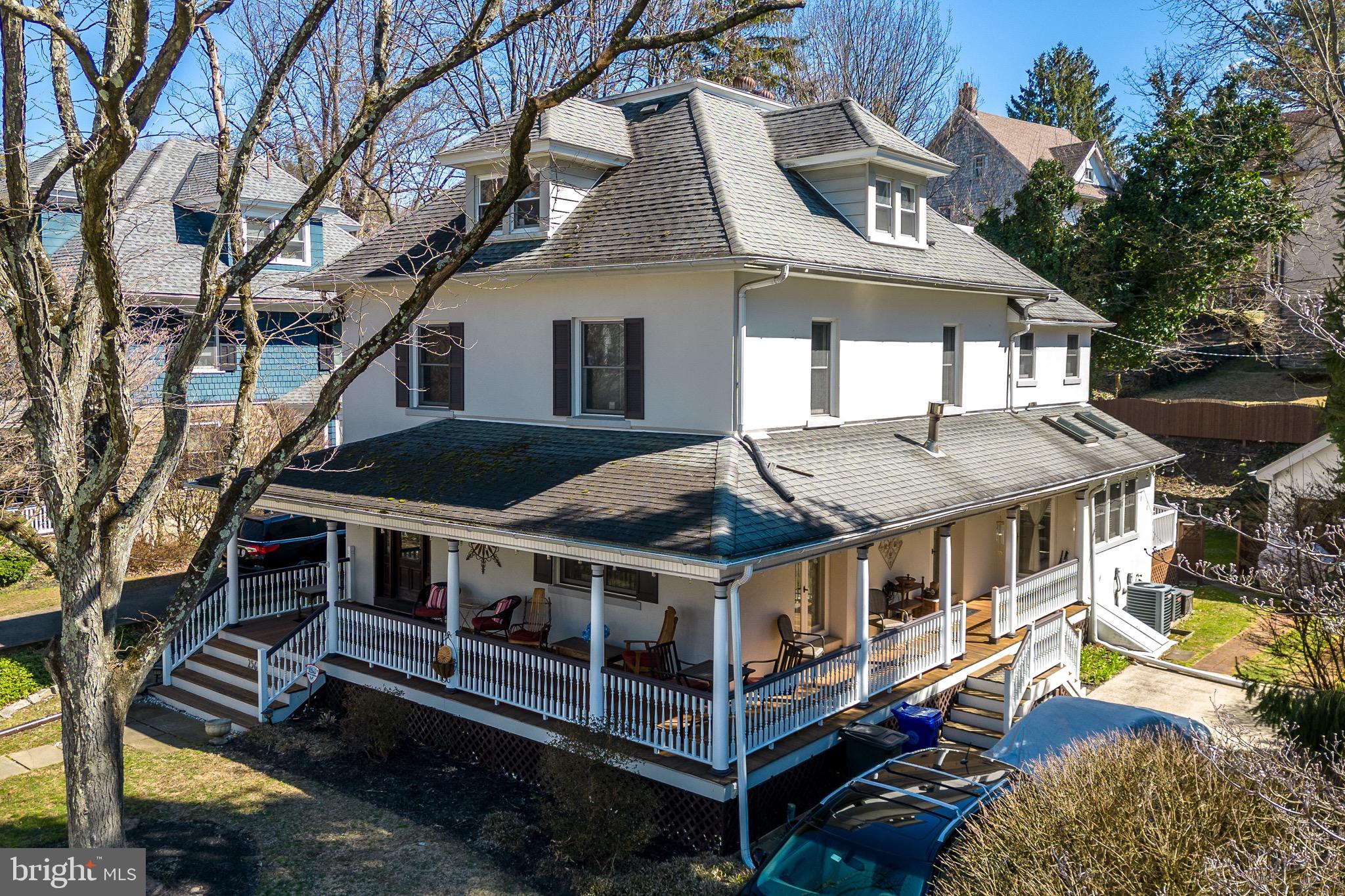 256 Mather Road Jenkintown, PA 19046 - Photo 3 of 44 This wrap around porch is incredible!
