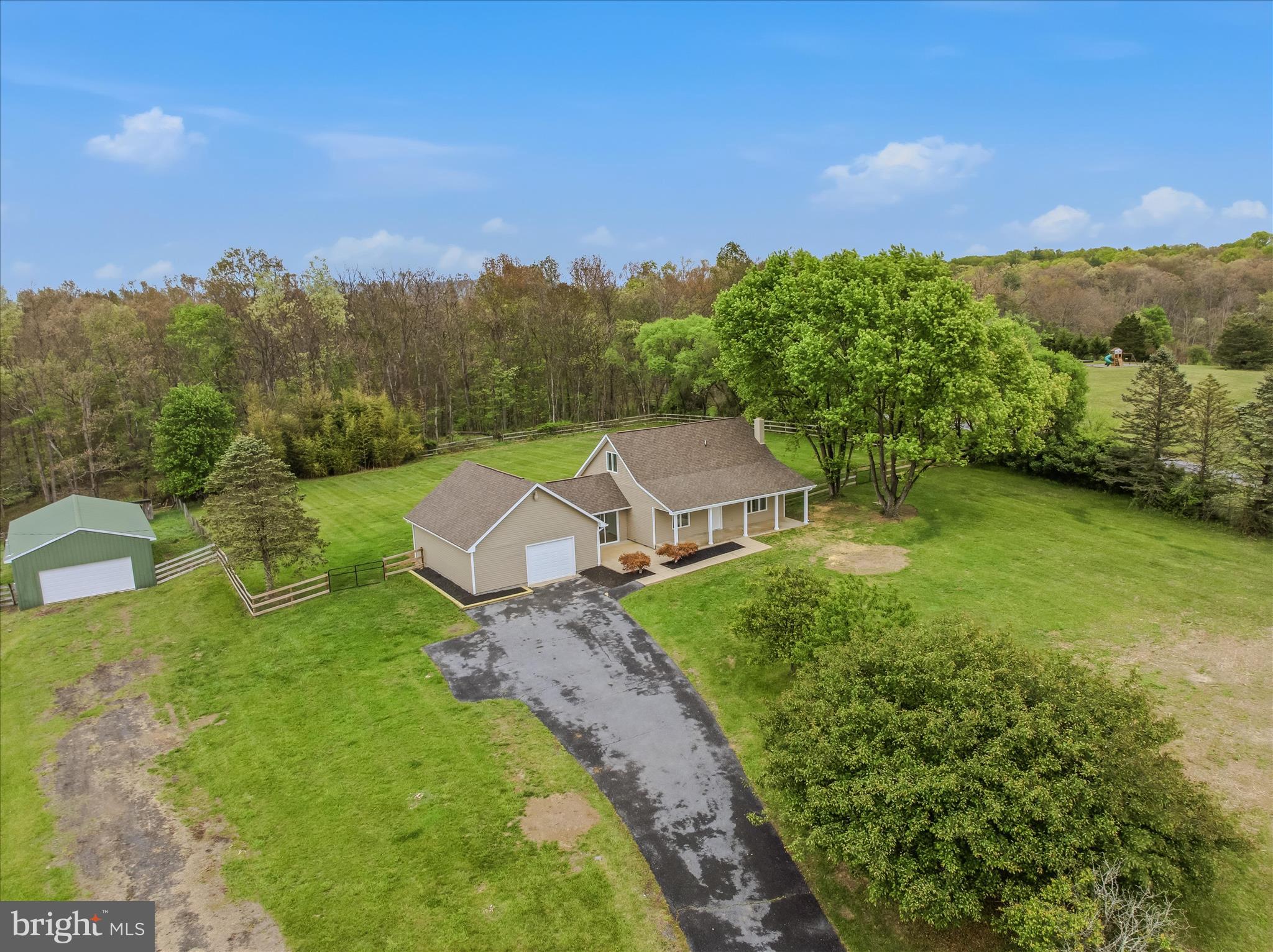 1838 Fulton Road Hedgesville, WV 25427 - Photo 2 of 49 Aerial Front