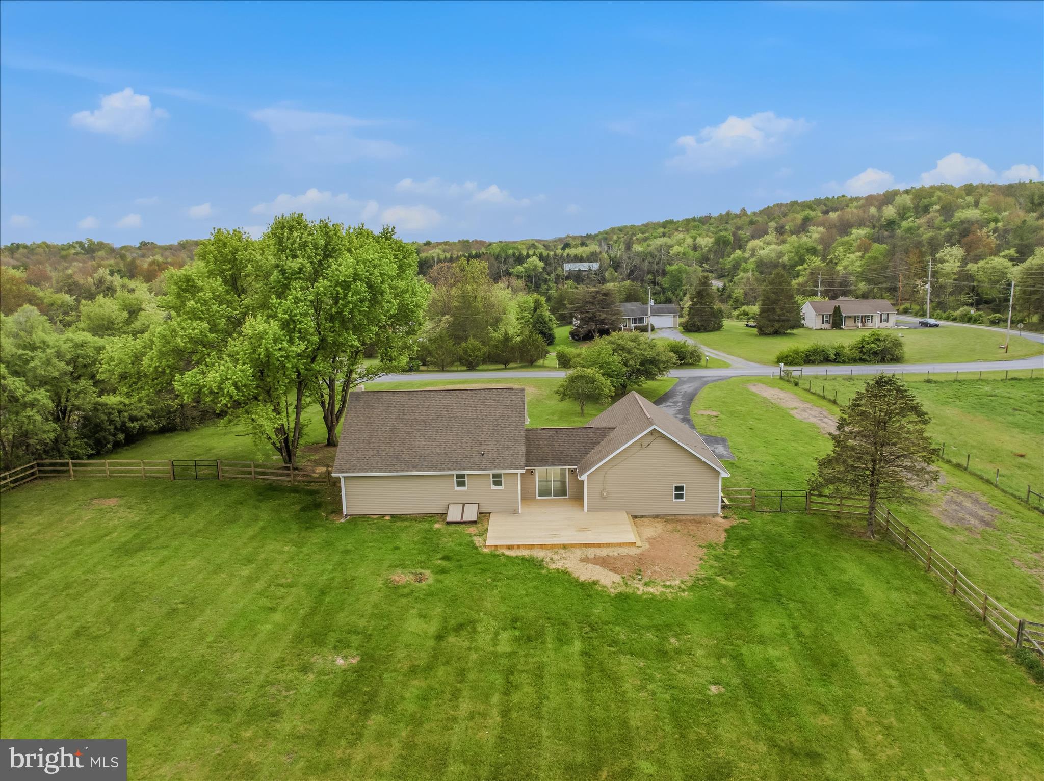 1838 Fulton Road Hedgesville, WV 25427 - Photo 41 of 49 Aerial Back