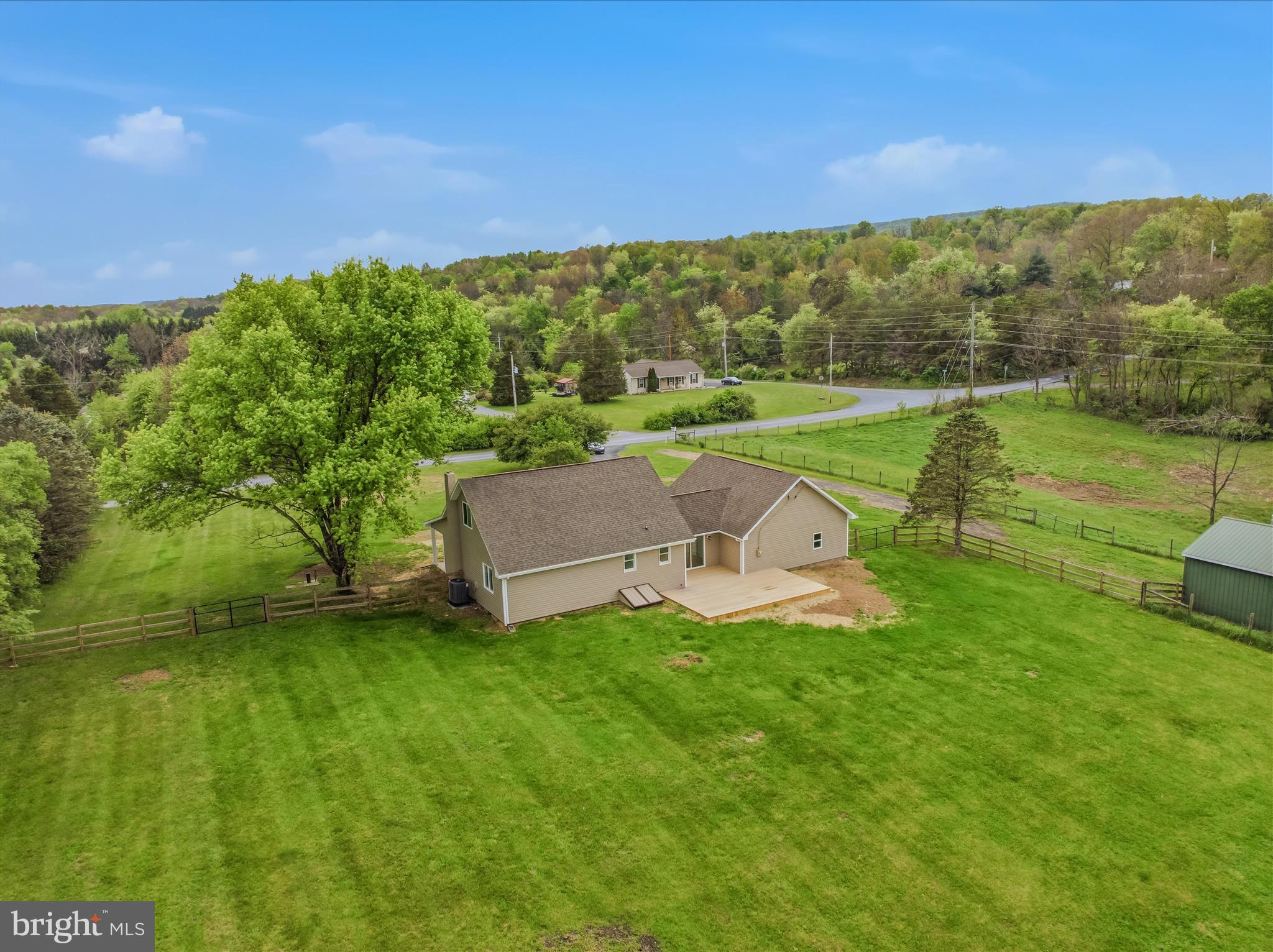 1838 Fulton Road Hedgesville, WV 25427 - Photo 42 of 49 Aerial Back