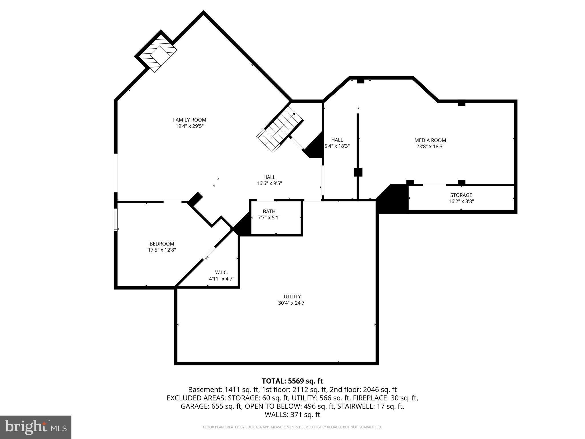 13128 Kahns Road Manassas, VA 20112 - Photo 59 of 61 Lower Level Floor Plan