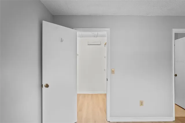 a view of front door