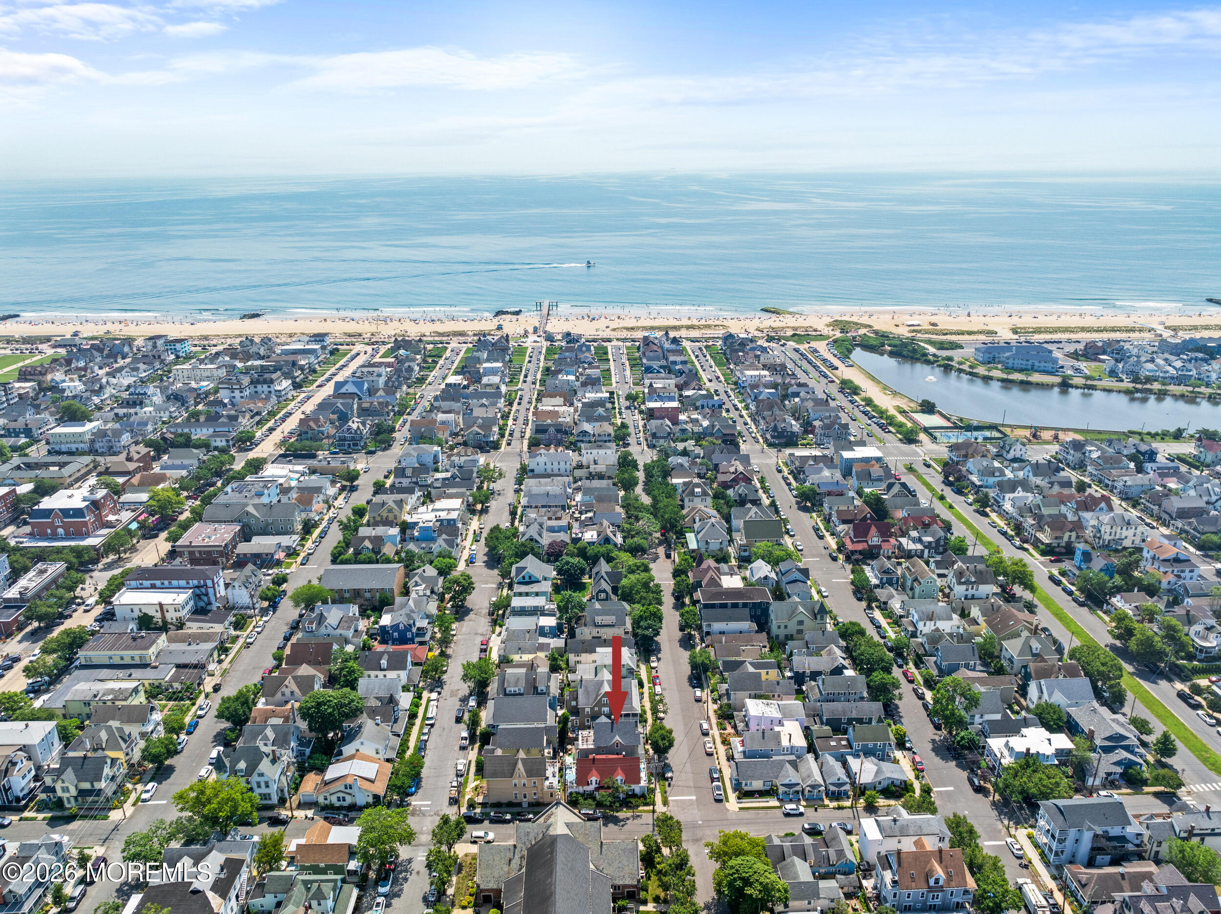 75 Webb Avenue, Unit UPPER WEEKLY Ocean Grove, NJ 07756 - Photo 5 of 41 a view of city and ocean