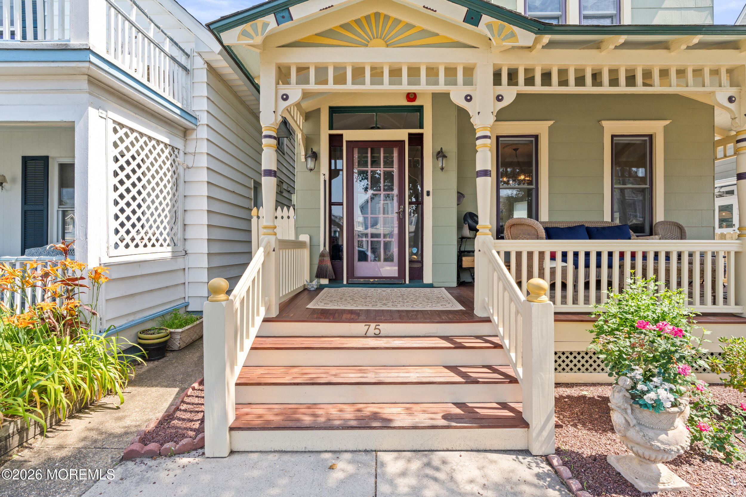 75 Webb Avenue, Unit UPPER WEEKLY Ocean Grove, NJ 07756 - Photo 7 of 41 Main Entrance