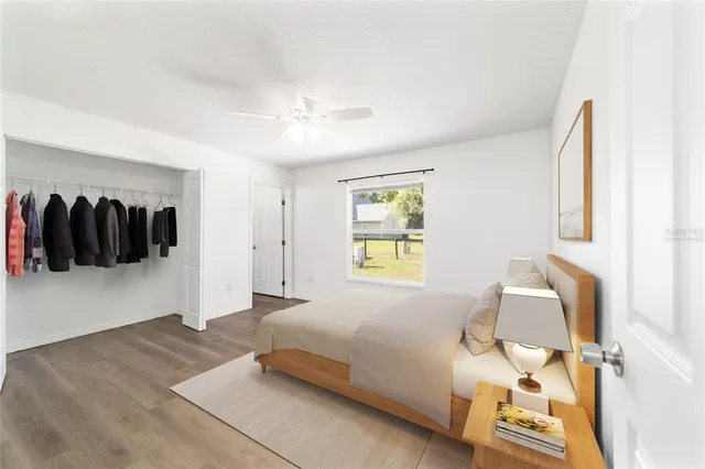 wooden floor in an empty room
