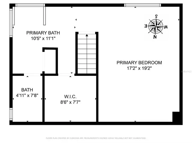 a view of a terrace with sky view