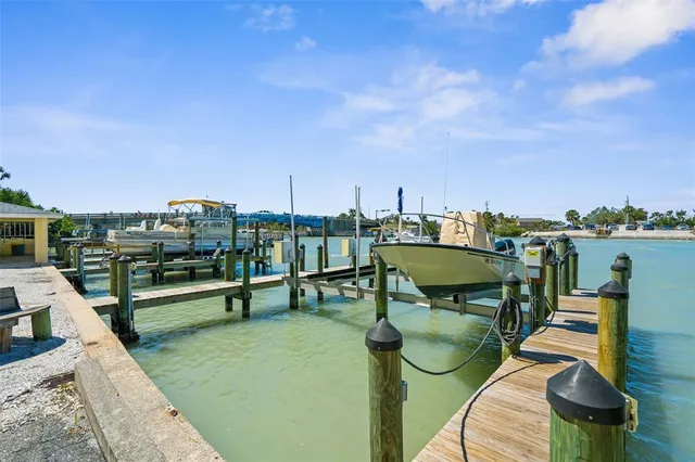 a view of a lake from a yard