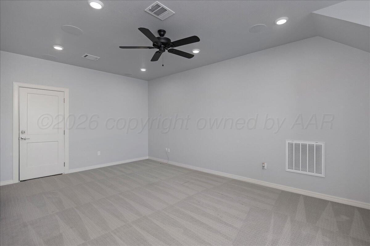 6300 Foley Square Street Amarillo, TX 79119 - Photo 37 of 39 Upstairs Den/4th Bedroom/Game Room