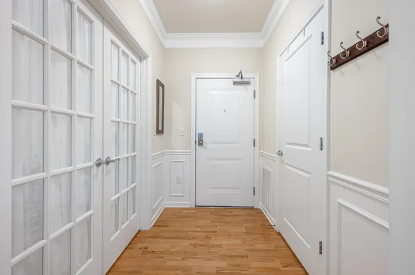 a view of a front door