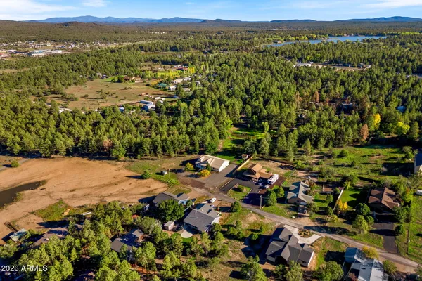 a view of a city with mountain