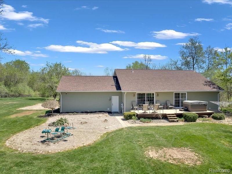 1853 Mitchell Lake Road Attica, MI 48412 - Photo 3 of 40 Rear View