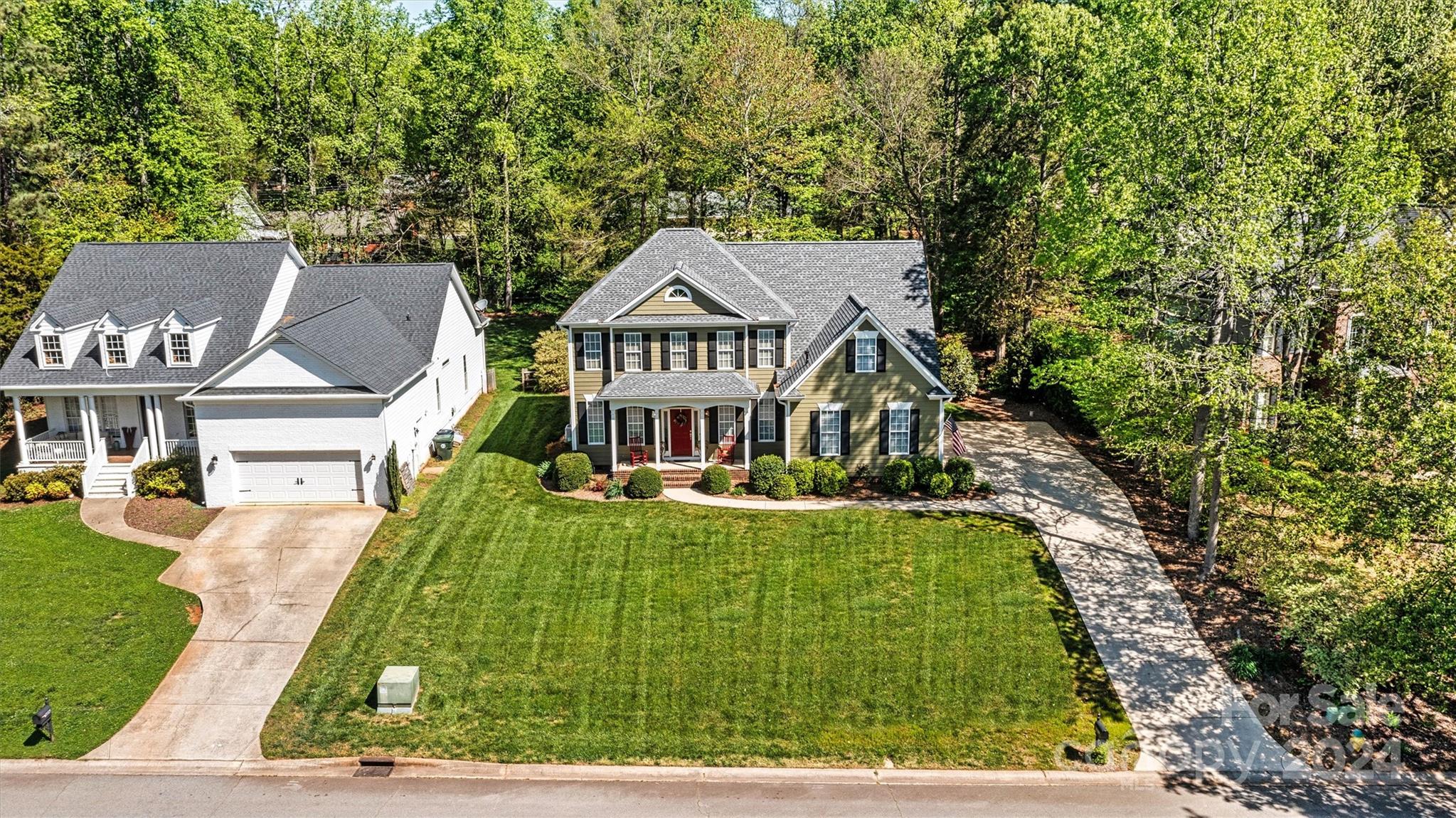 21329 Summerbrook Drive Cornelius, NC 28031 - Photo 3 of 46 an aerial view of a house