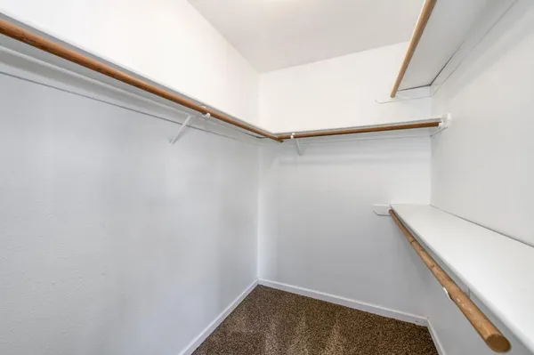 a view of a garage room