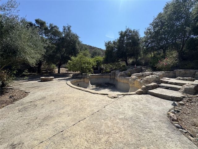 a view of outdoor space with trees