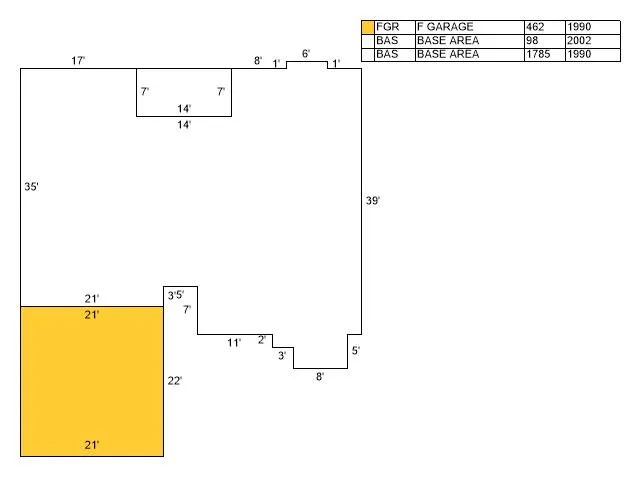 a picture of a floor plan