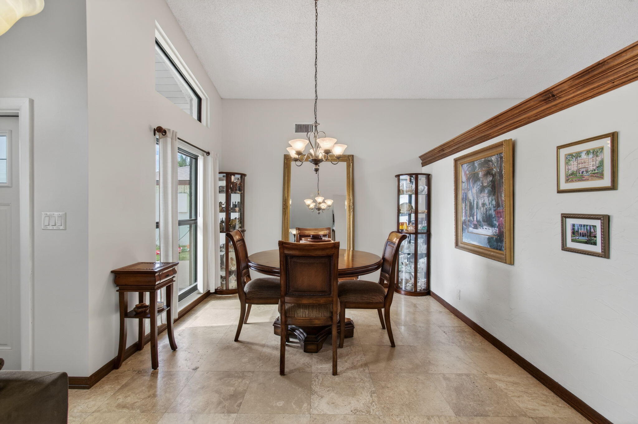 11457 Country Sound Court Boca Raton, FL 33428 - Photo 13 of 112 a view of a dining room with furniture window and wooden floor