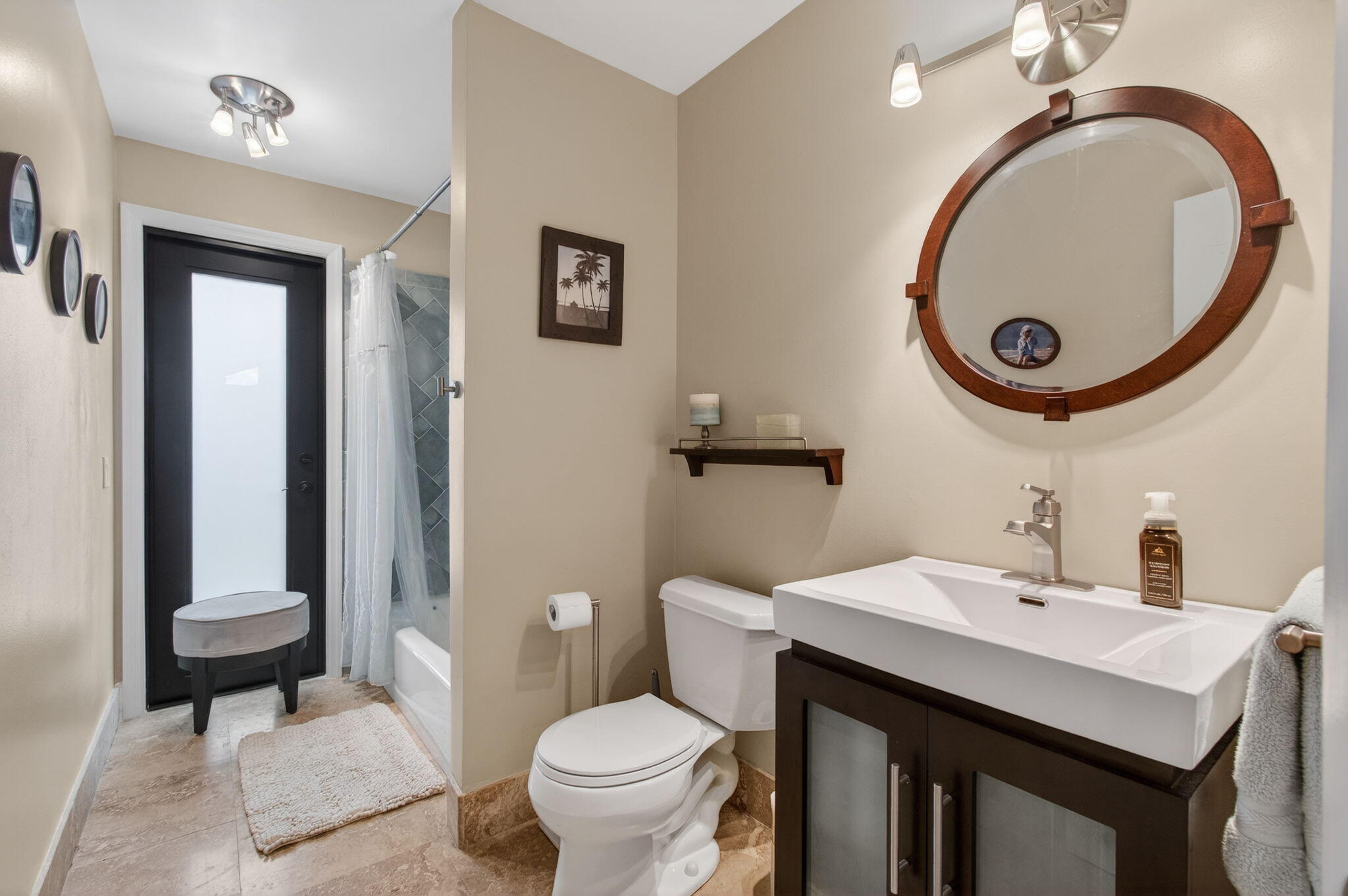 11457 Country Sound Court Boca Raton, FL 33428 - Photo 40 of 112 a bathroom with a toilet a sink and a mirror