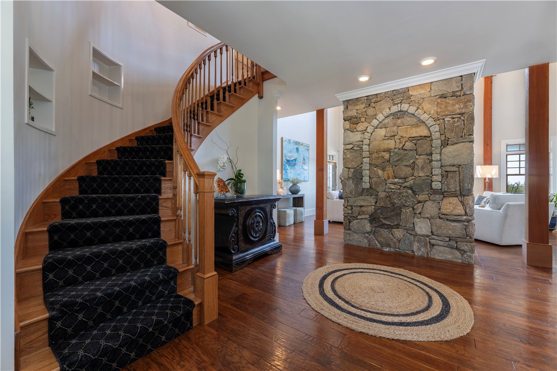 11 Bucks Trail Westerly, RI 02891 - Photo 5 of 50 Foyer-sweeping curved staircase.