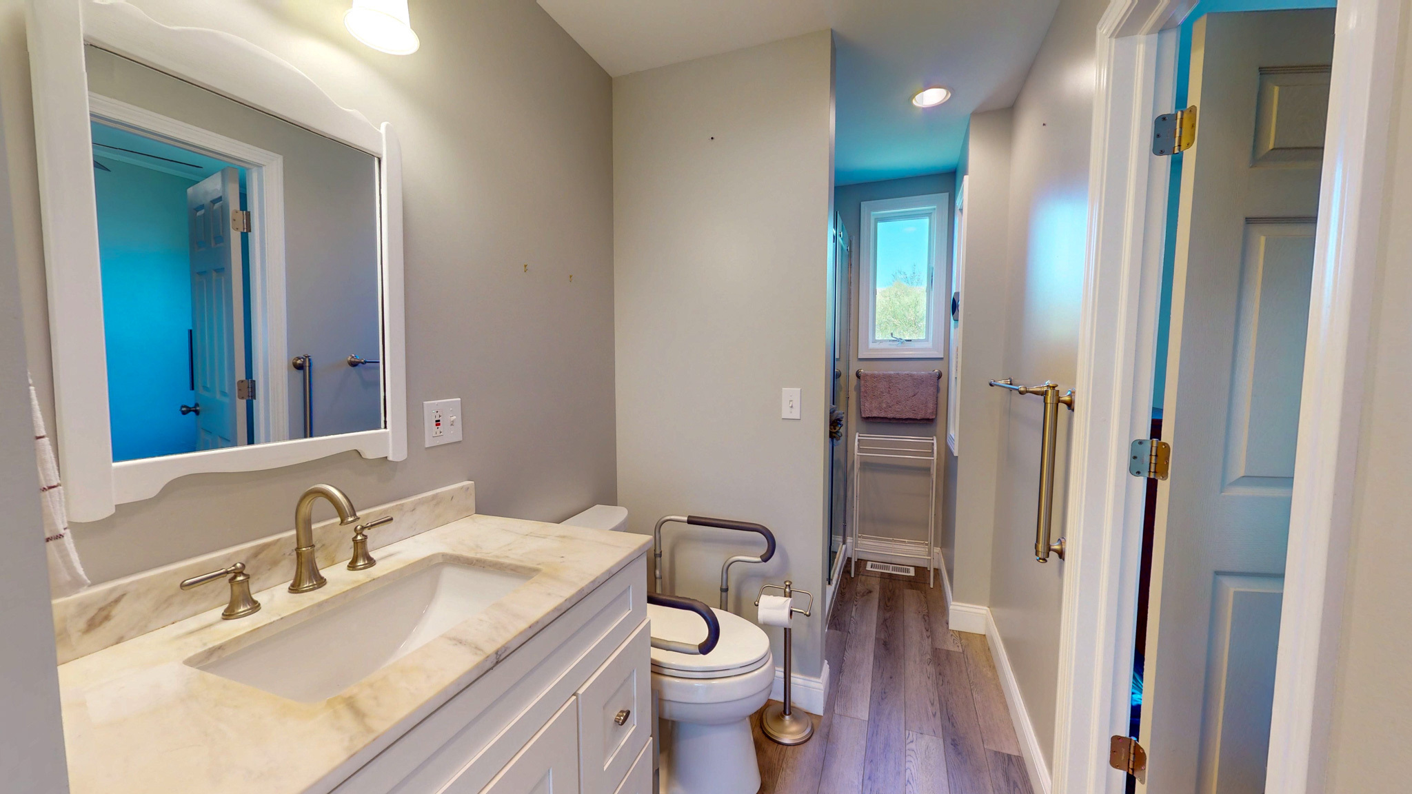 37 Sylvan Street Groton, CT 06340 - Photo 11 of 36 a bathroom with a sink vanity mirror and toilet