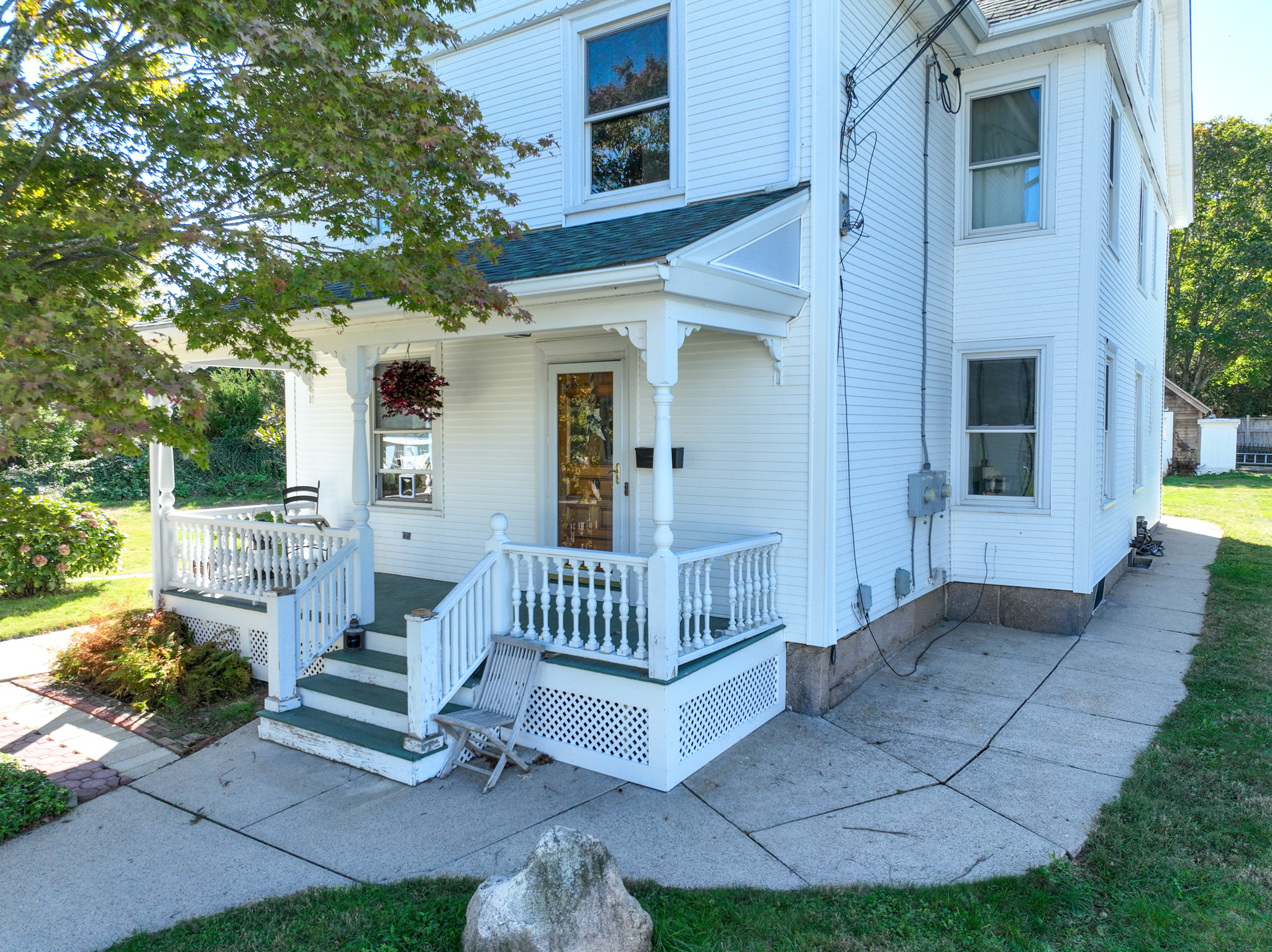 37 Sylvan Street Groton, CT 06340 - Photo 3 of 36 a view of a house with a yard and sitting area
